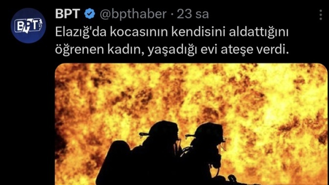 Aldatilirsaniz evi yakar misiniz?