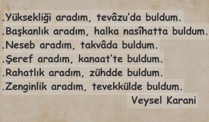 Bugünün sözü ne olsun söyler misin lütfen?