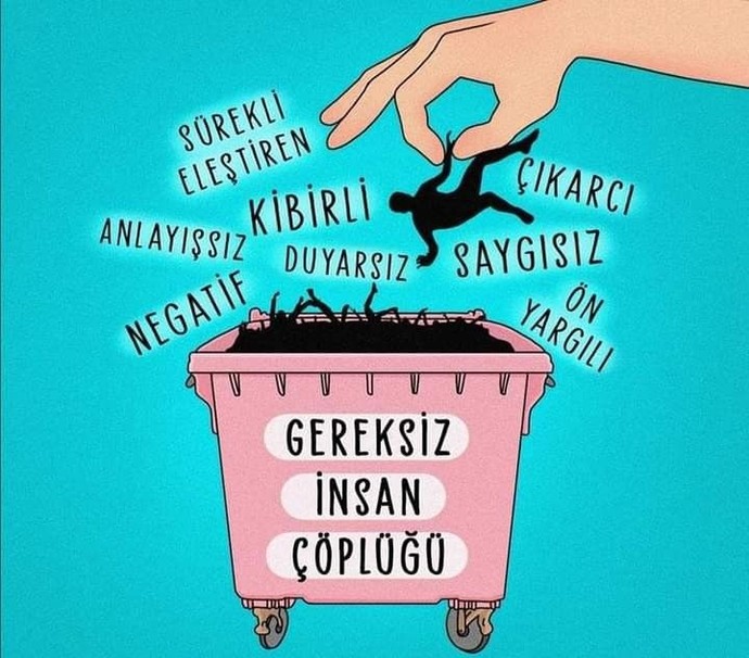 Gereksiz insan çöplüğü🗑️