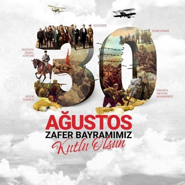 30 Ağustos Zafer Bayramı'mızın 102. yıl dönümünü kutluyoruz! 🇹🇷 Bayram coşkunu ve kahramanlarımıza mesajını paylaşır mısın KScan🎉?