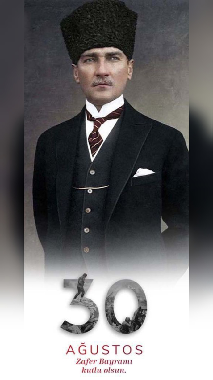 30 Ağustos Zafer Bayramı'mızın 102. yıl dönümünü kutluyoruz! 🇹🇷 Bayram coşkunu ve kahramanlarımıza mesajını paylaşır mısın KScan🎉?
