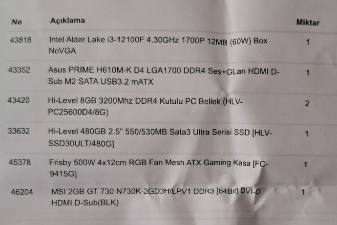 Bilgisayar alacağım yardım lazim?