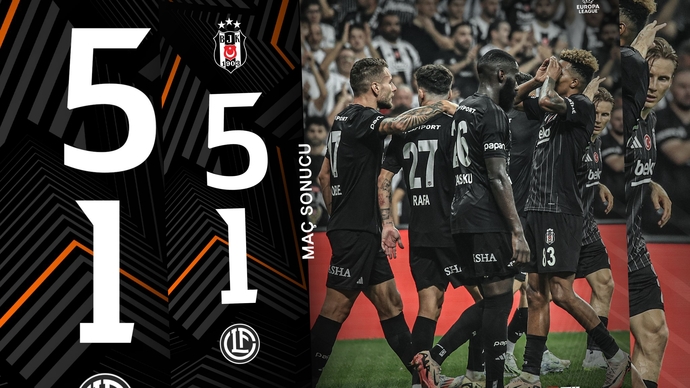 Beşiktaş - Lugano takımını büyük bir farka yendi performansını nasıl buldunuz?