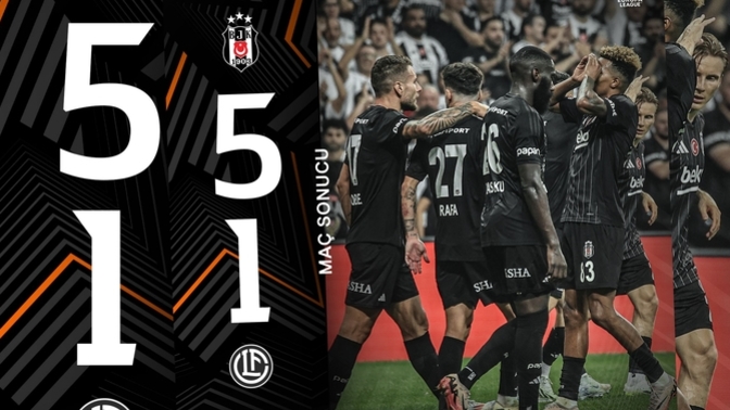 Beşiktaş - Lugano takımını büyük bir farka yendi performansını nasıl buldunuz?