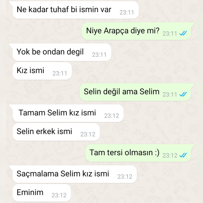 Kızla ilk konuşmam! Sizce devam etmeli miyim?