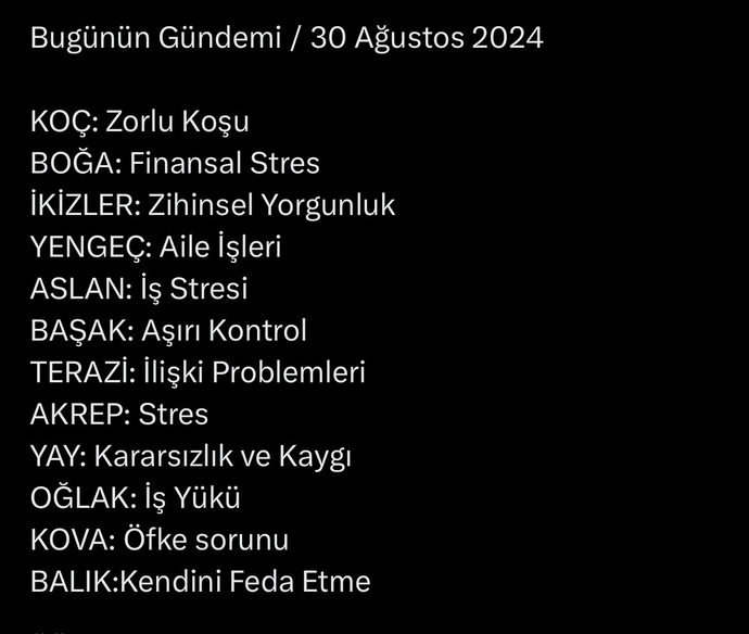 Günlük burç yorumu her zaman bende tutuyor. Peki ya sizde durumlar nedir?