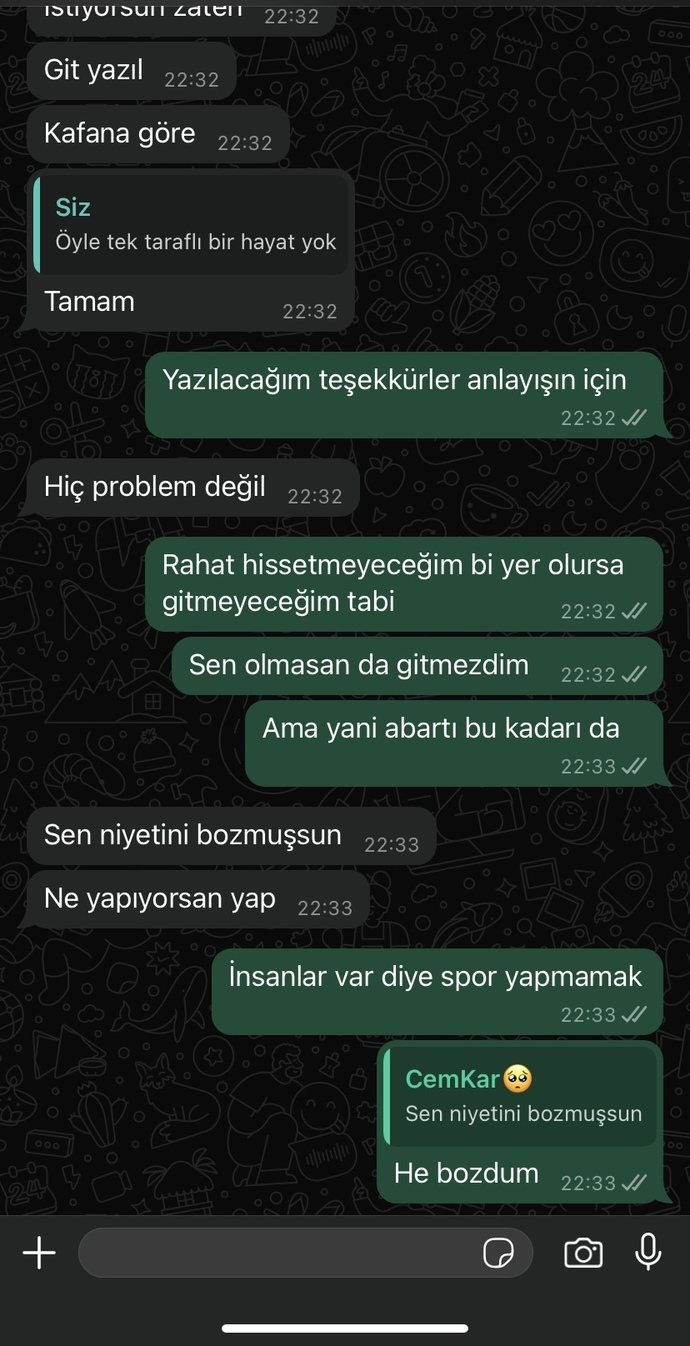 Spor salonuna gidememem normal mi? Niyeti bozmak mı oluyor bu?