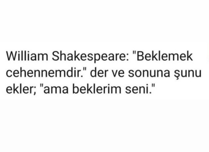 Sahi. Seven bekler mi?