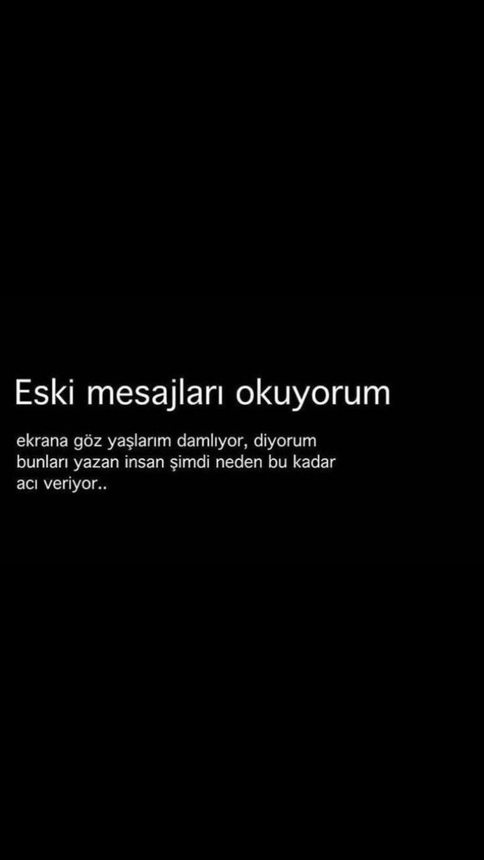 Eski mesajlar duruyormu telefonunuzda saklarmısın?