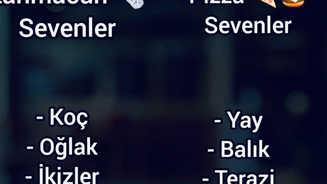 Sen hangi taraftasın 🌯, 🍕 ?