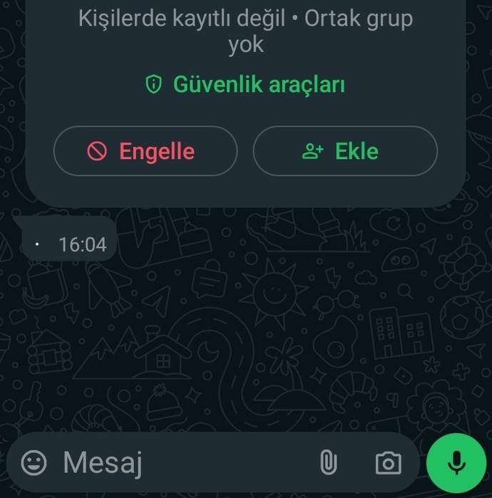1 yıl önceki eski flört bunu atmış ne diyim?