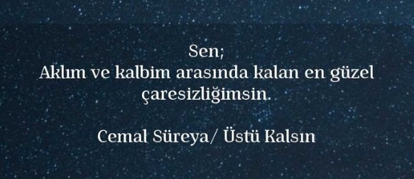 Artık sevmek mümkün değil mi?