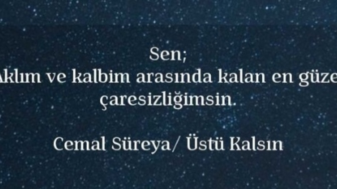 Artık sevmek mümkün değil mi?