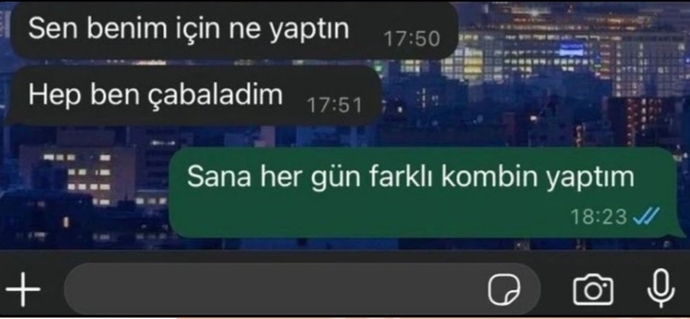 Daha ne olsun işte