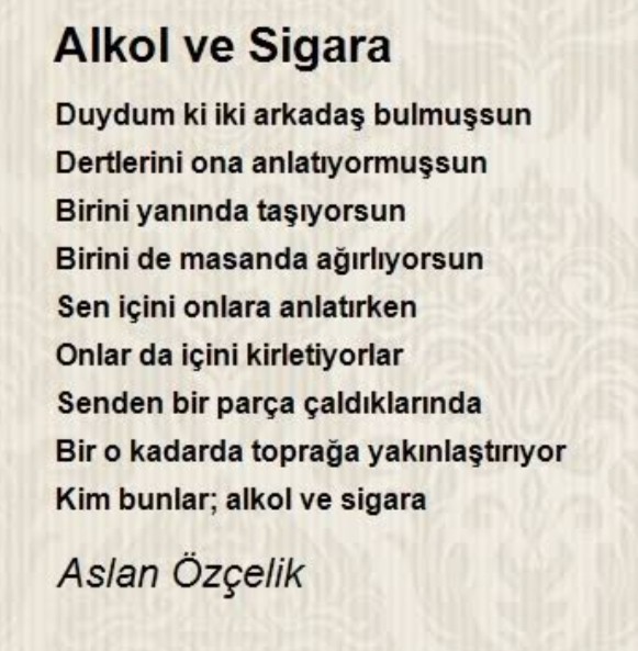 Hayatında hiç ağzına sigara ve alkol almayan ve almayacak olan var mı?