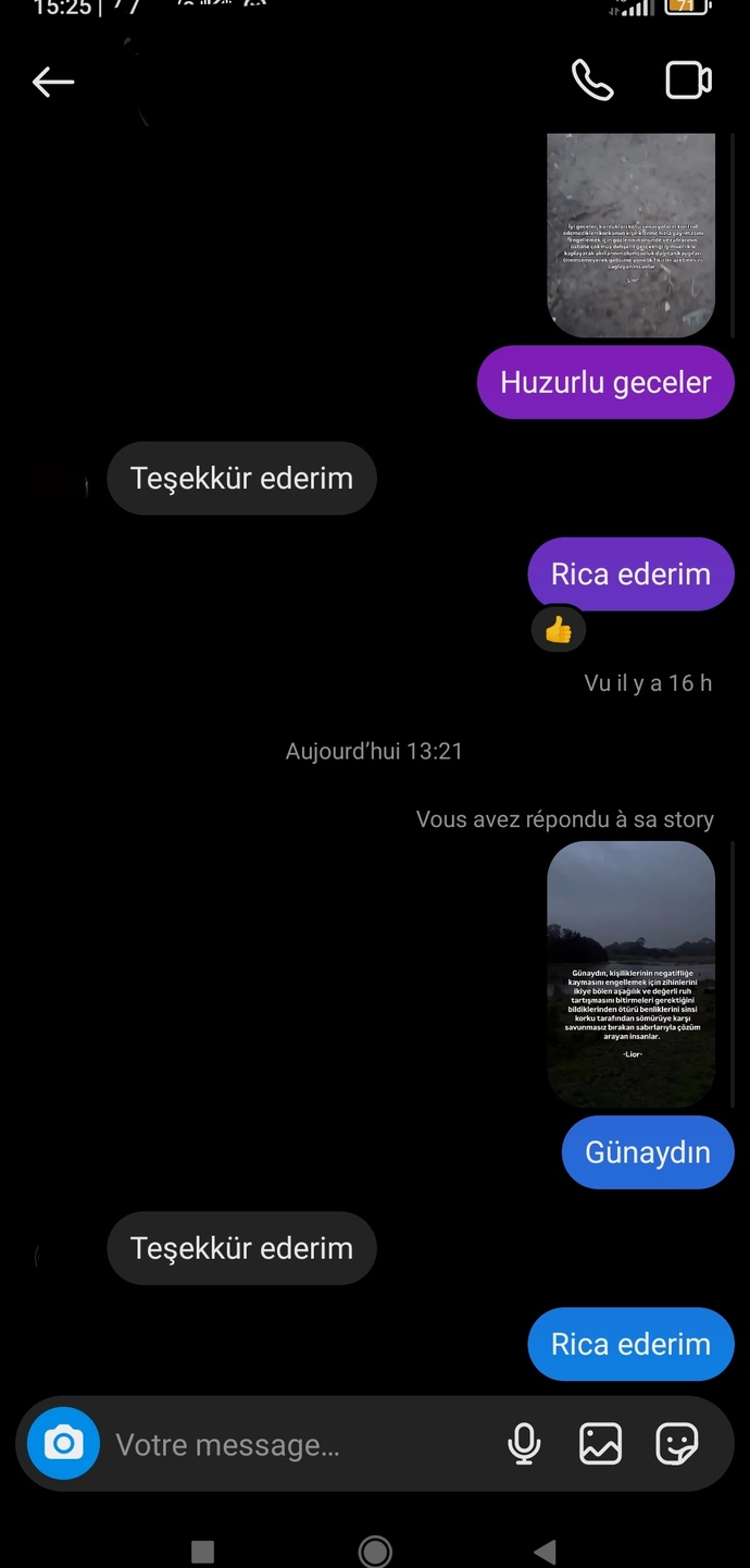 Sosyal medyada birbirinizi takip ettiğiniz karşı cinsle mesajlaşır mısınız?