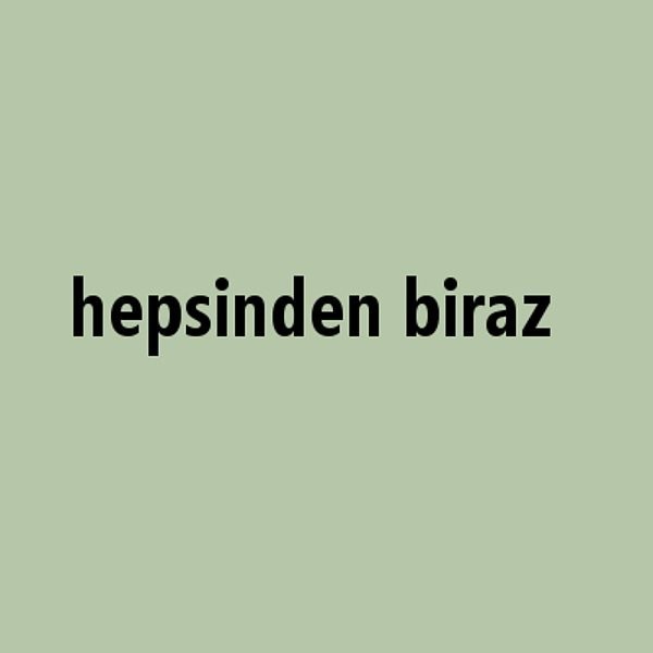 Cumartesi modunu üç kelimeyle anlatır mısın?