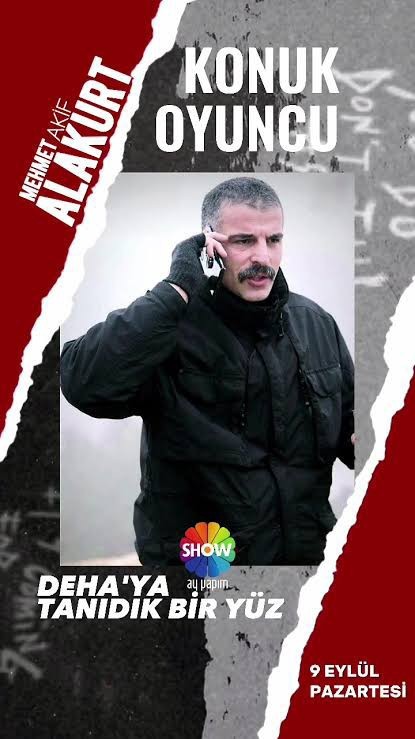 9 Eylülde ekrana gelecek olan Deha dizisine yıllar sonra oyuncu olarak Mehmet Akif Alakurt da dahil olacakmış. Doğru mu?