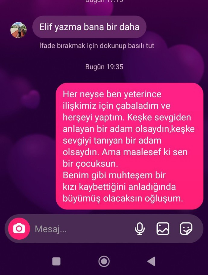 Ne yapayım sizce lütfen acil yardım edin?