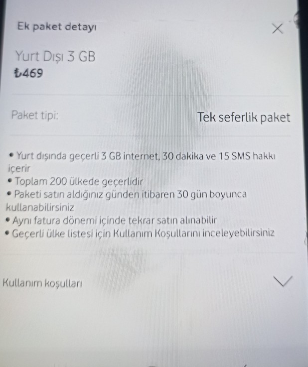 Vodafone bu paket günlük mü para çekiyor?