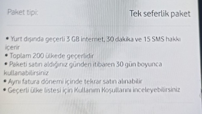 Vodafone bu paket günlük mü para çekiyor?
