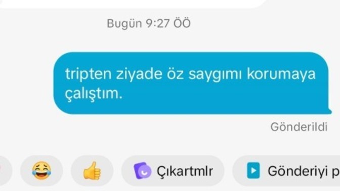 Mesajlarima geç veren çocuğu takipte çıktım umrunda değilsem neden tepki veriyor anlamadım?