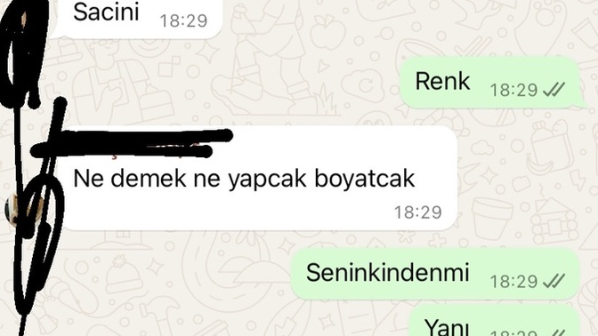 Fesat olduğunu düşünüyorum sizce?