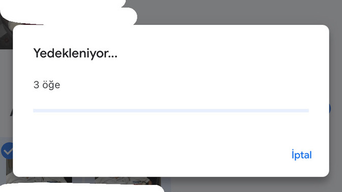 Google fotoğraflar yedeklemiyor?