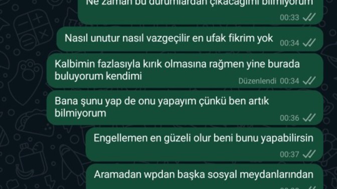 Erkekler size böyle mesaj atan bi kız hakkında ne düşünürdünüz?