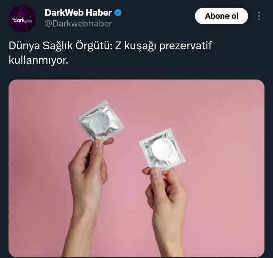 Prezervatif kullanımı sizce neden azalıyor?