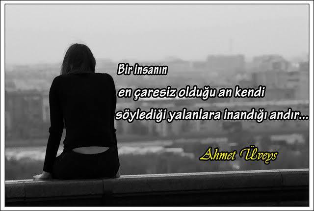 Hiç kendinize yalan söylediniz mi?