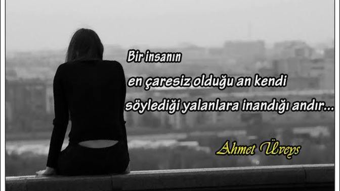 Hiç kendinize yalan söylediniz mi?