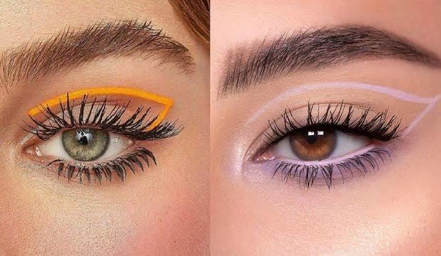 Renkli arrow liner makyajını nasıl buldunuz?
