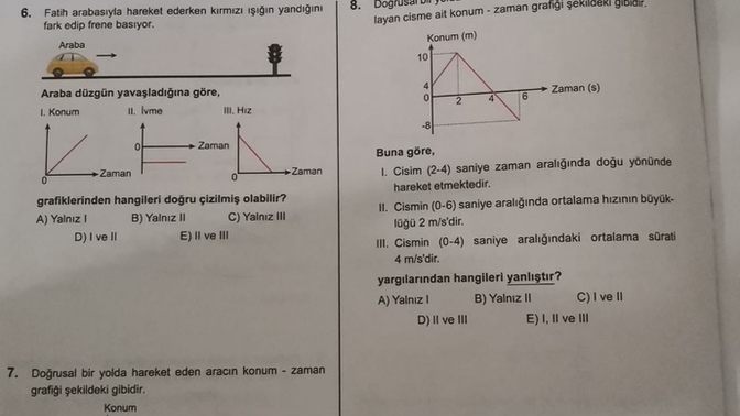 Çok seri bunu cevaplamanız lazım matematik?