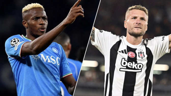 Galatasaray'ın yeni transferi Osimhen mi daha iyi oyuncu Immobile mi?