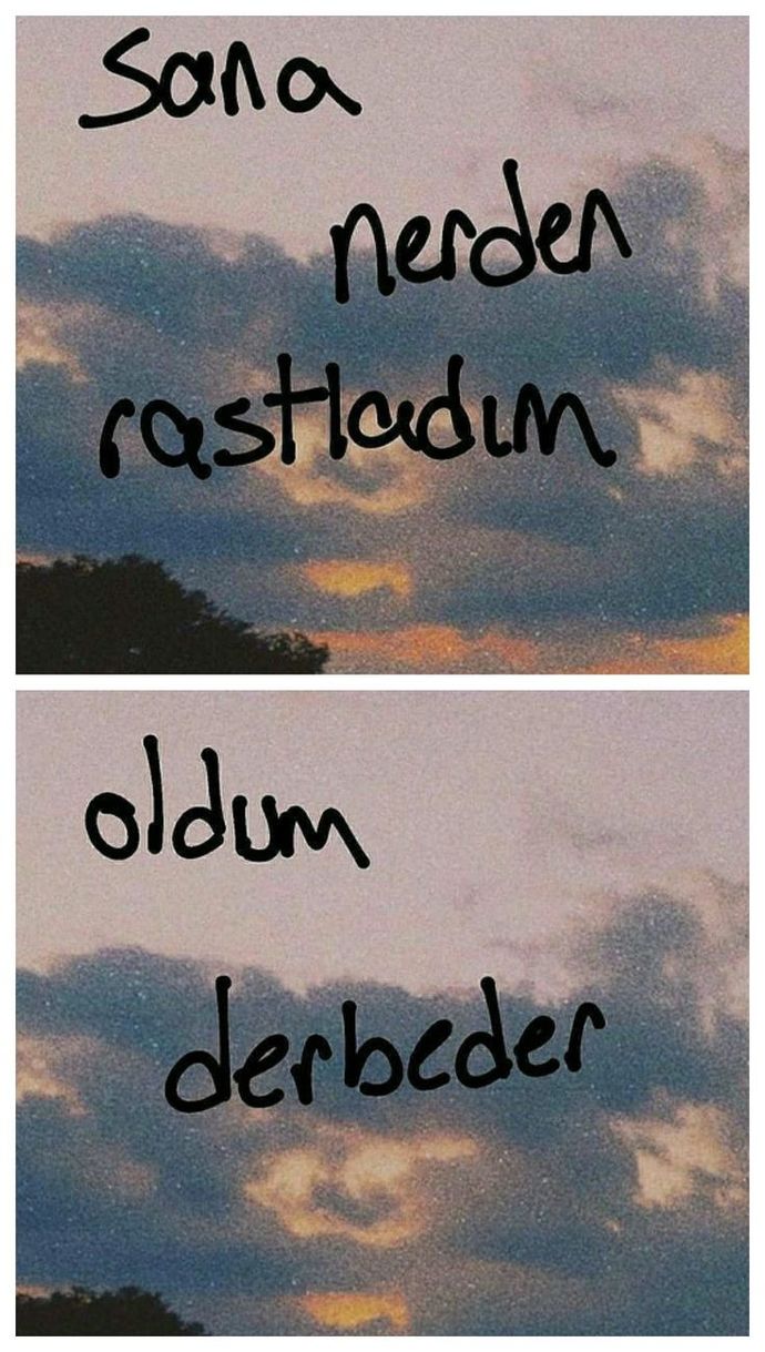 Bir şarkı sözü bırakır mısınız canlar?