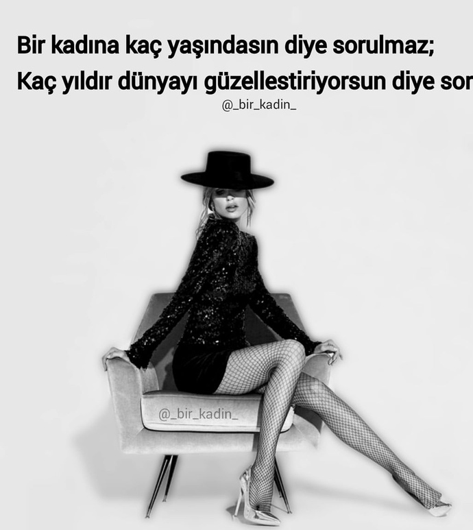 Bir kadına sizce ne sorulmaz?