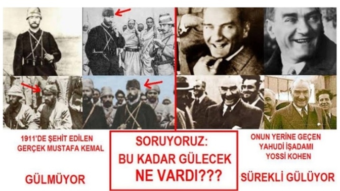 Bunlar gerçek değil değil mi, Atatürk’le ilgili?