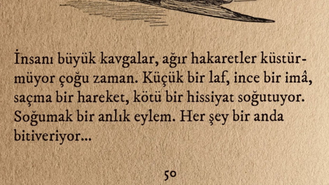 Sen nasıl soğursun ya da sende nasıl biter?