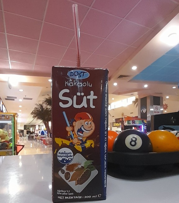 Çikolatalı süt sevenler?