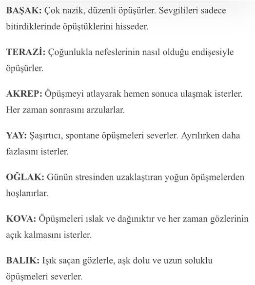 Burcunuza göre nasıl öpüşüyorsunuz?
