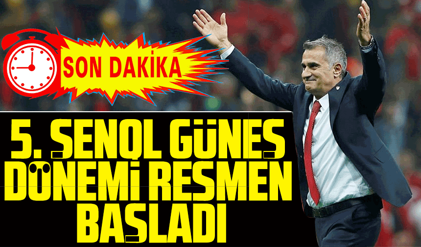 Trabzonsporda 5inci Şenol Güneş dönemi resmen başladı! Ne düşünüyorsunuz?