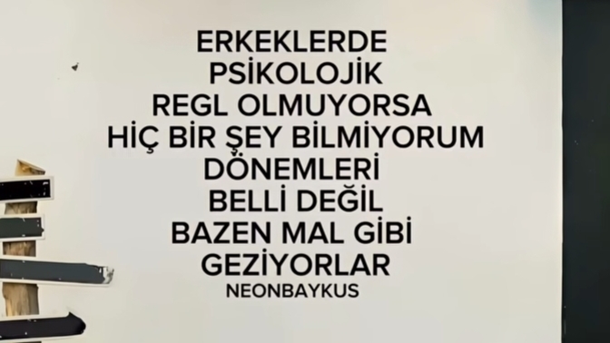 Psikolojik regl erkeklere has bir durum olabilir mi?
