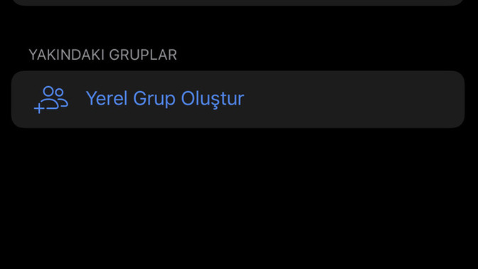 Telegram için yakındaki kişi bul yapmıyor yardım erder misiniz?
