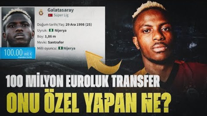 Bişeyleri Abartmaya bayılıyoruz.. Altı üstü bir insan Uzaydan gelmedi OSİMHEN?