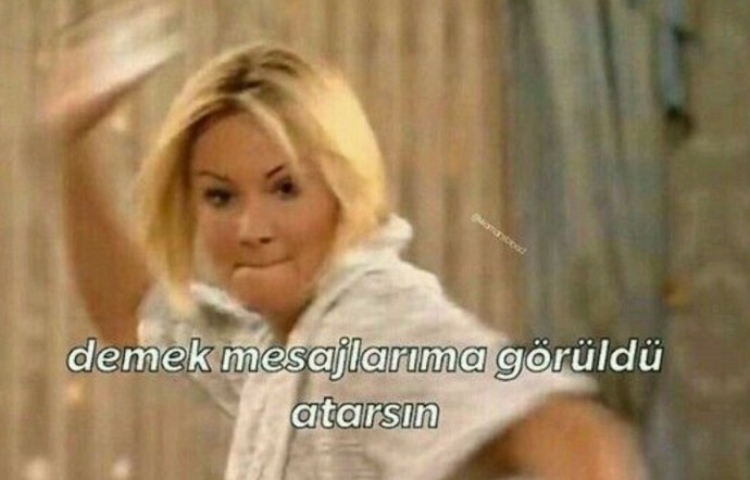 Mesajınıza görüldü atılınca ne yapıyorsunuz?