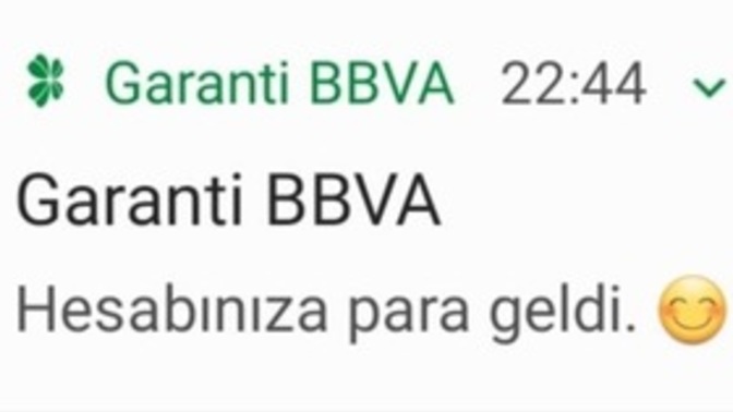 En sevdiğiniz bildirim hangisidir?