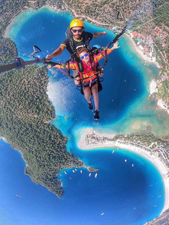 Yamaç Paraşütü Yapmaya Cesaretiniz Var mı?