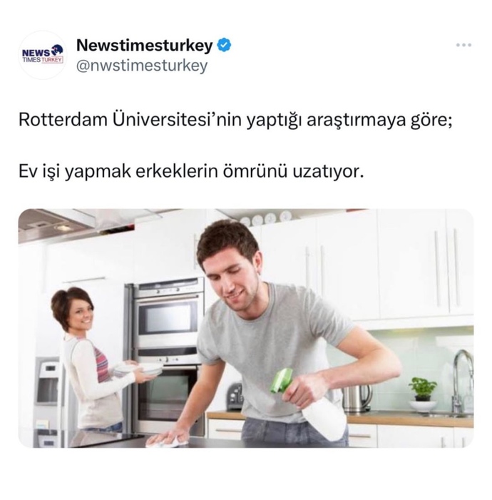 Ev temizliğinde Eşinize sevgilinize yardım edermisiniz?