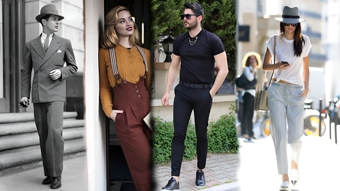Vintage giyim tarzı mı, modern giyim tarzı mı?